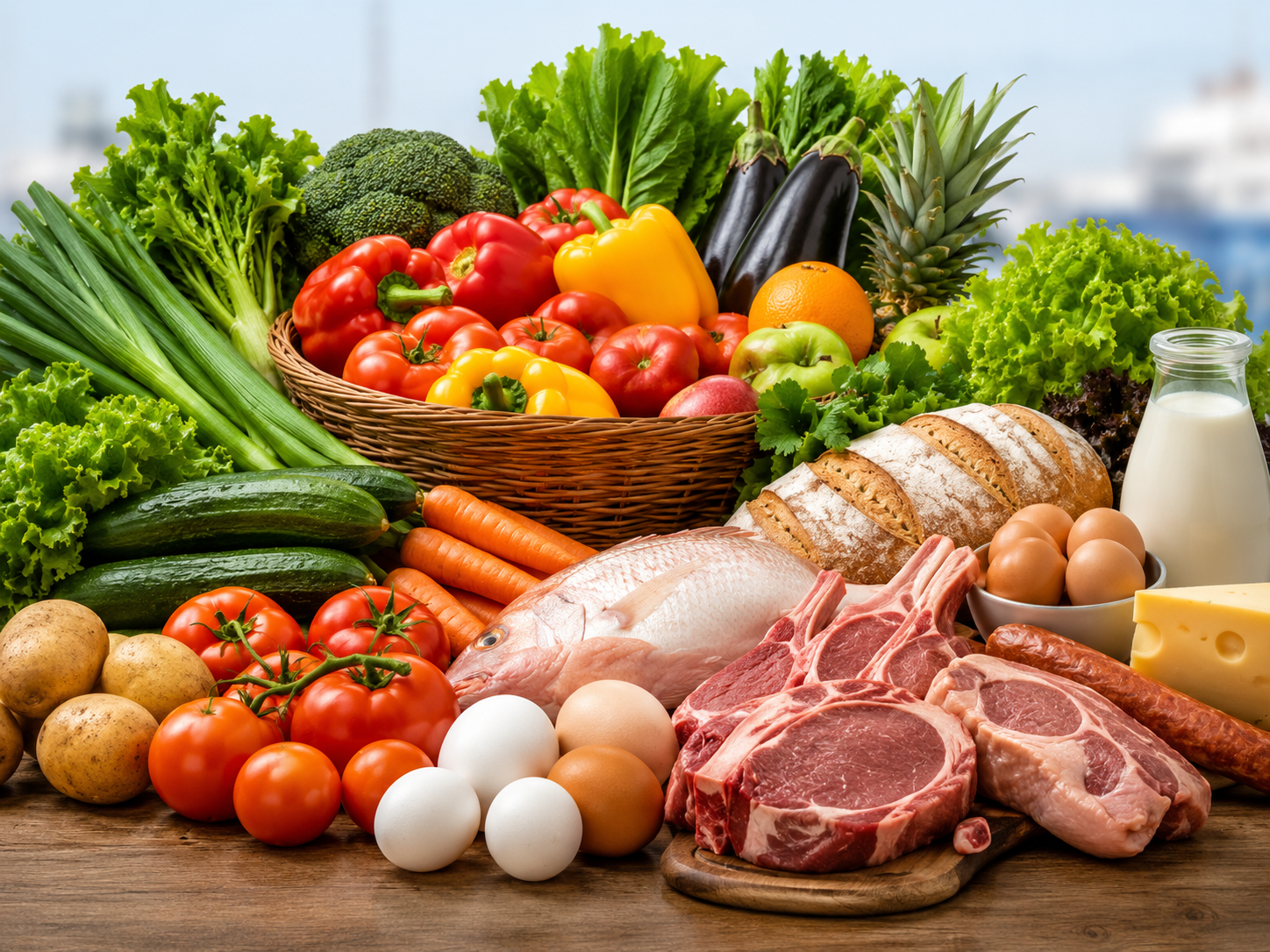 Fresh provisions