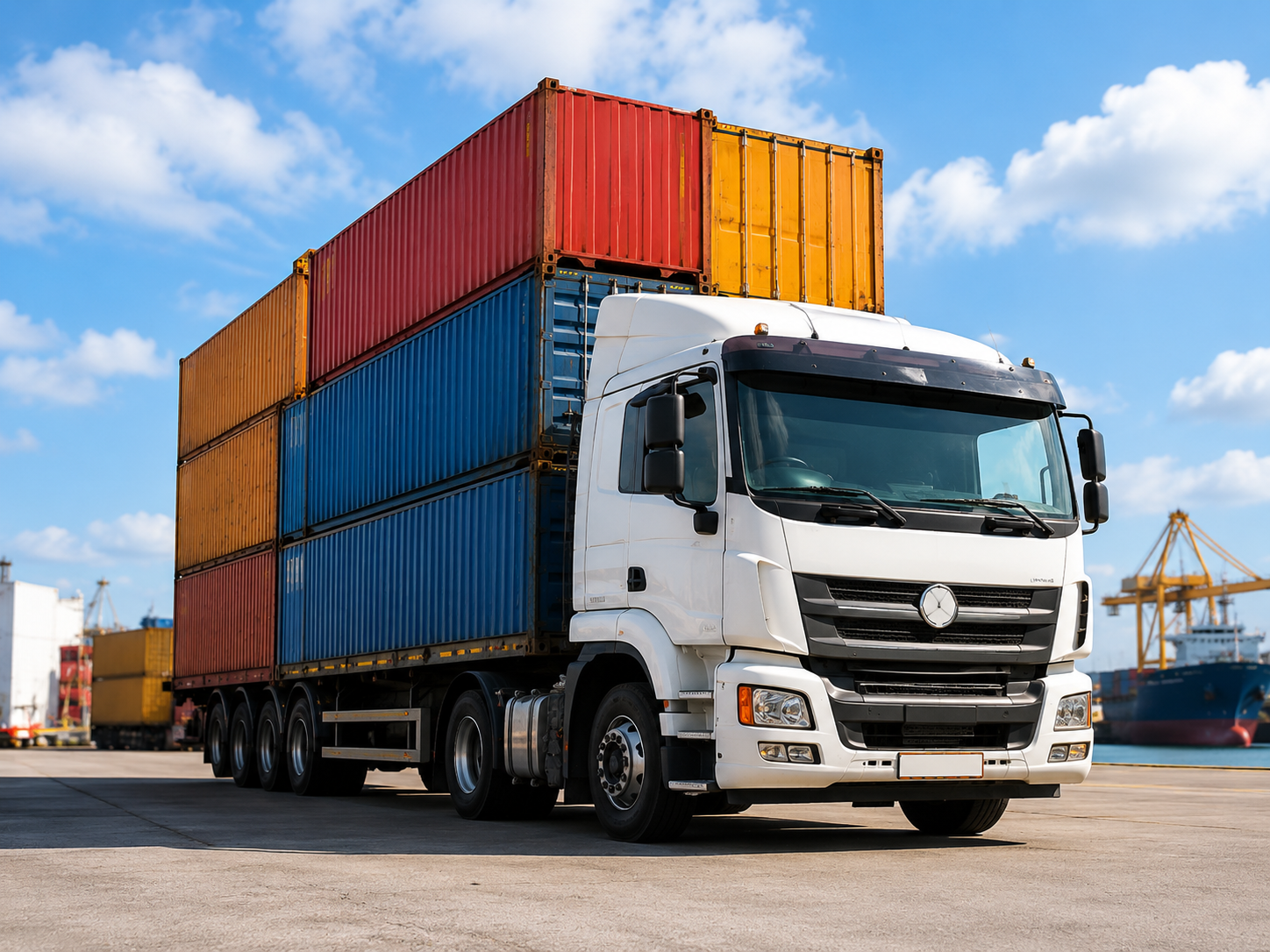 Logistics truck